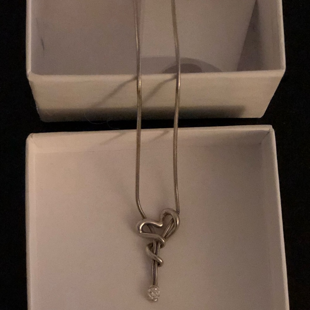 Jose Hess Squiggle Diamond Necklace - Picture 5 of 5